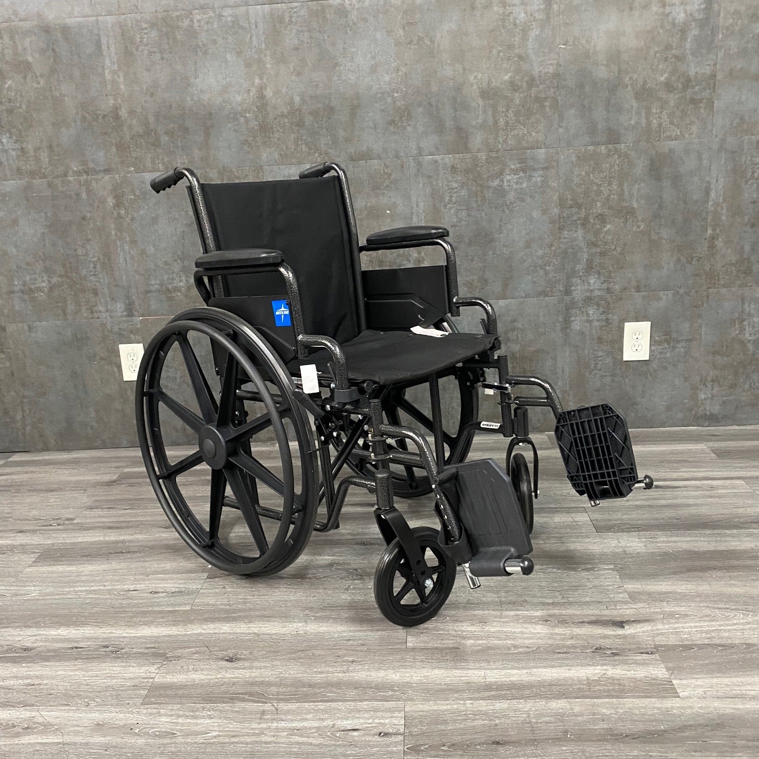 Medline Folding Manual Wheelchair