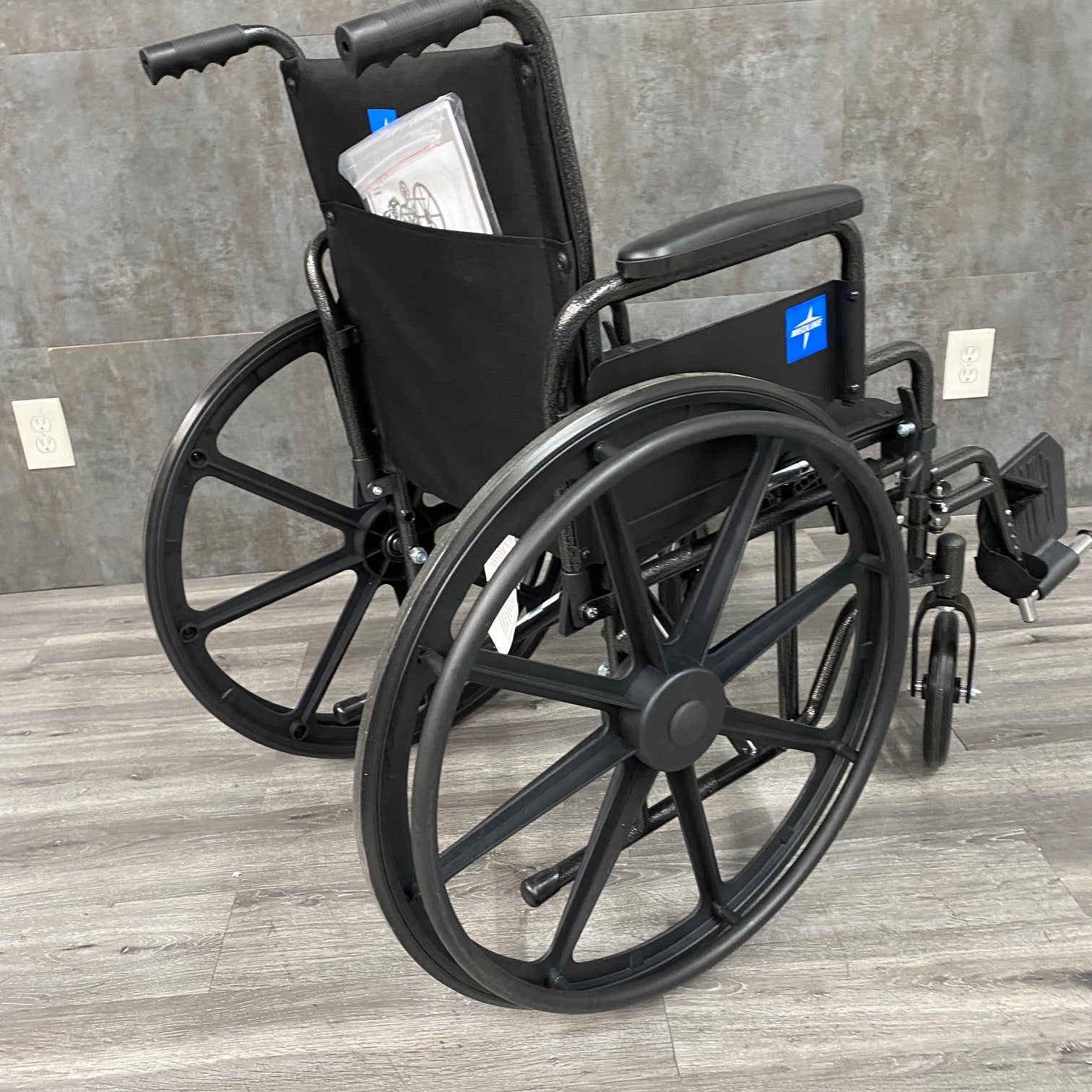 Medline Folding Manual Wheelchair