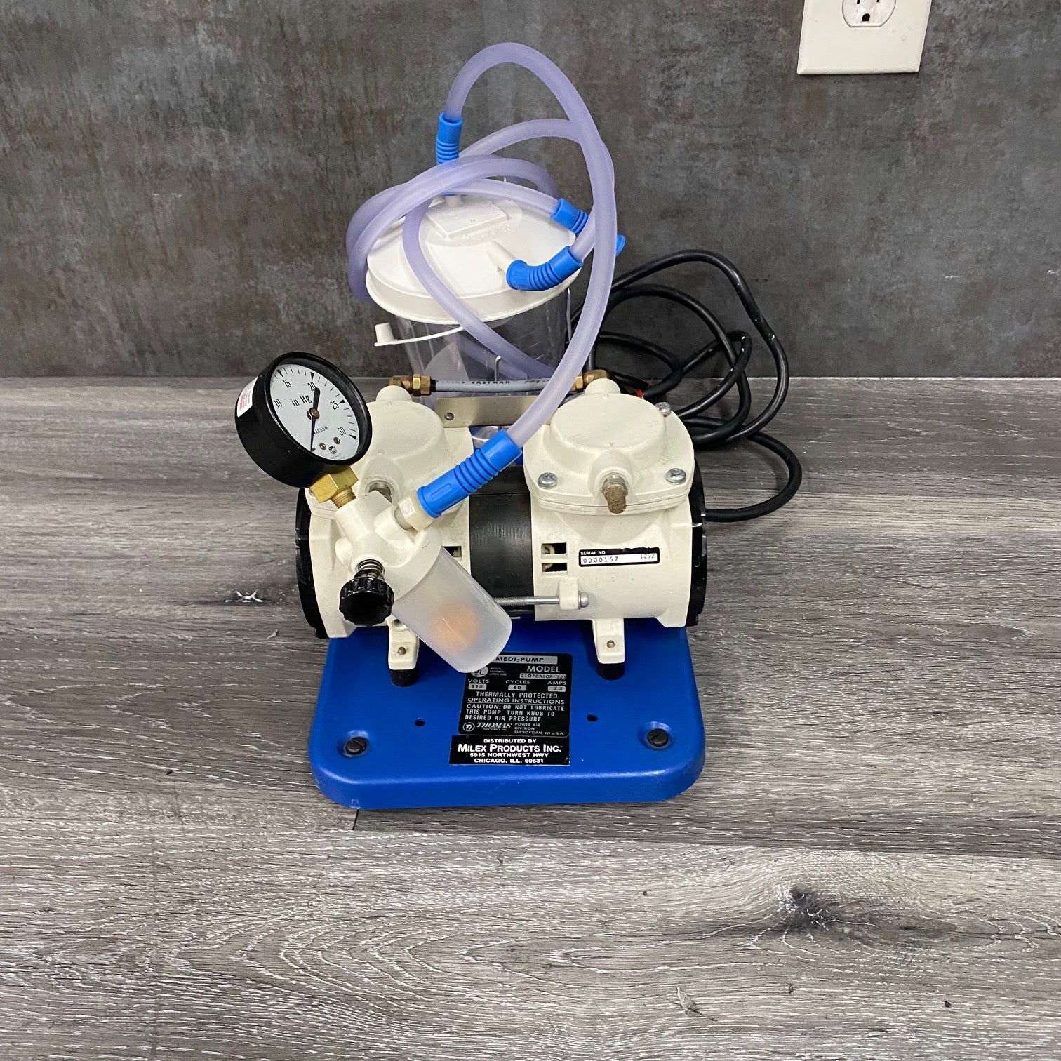 Milex 721 vacuum pump