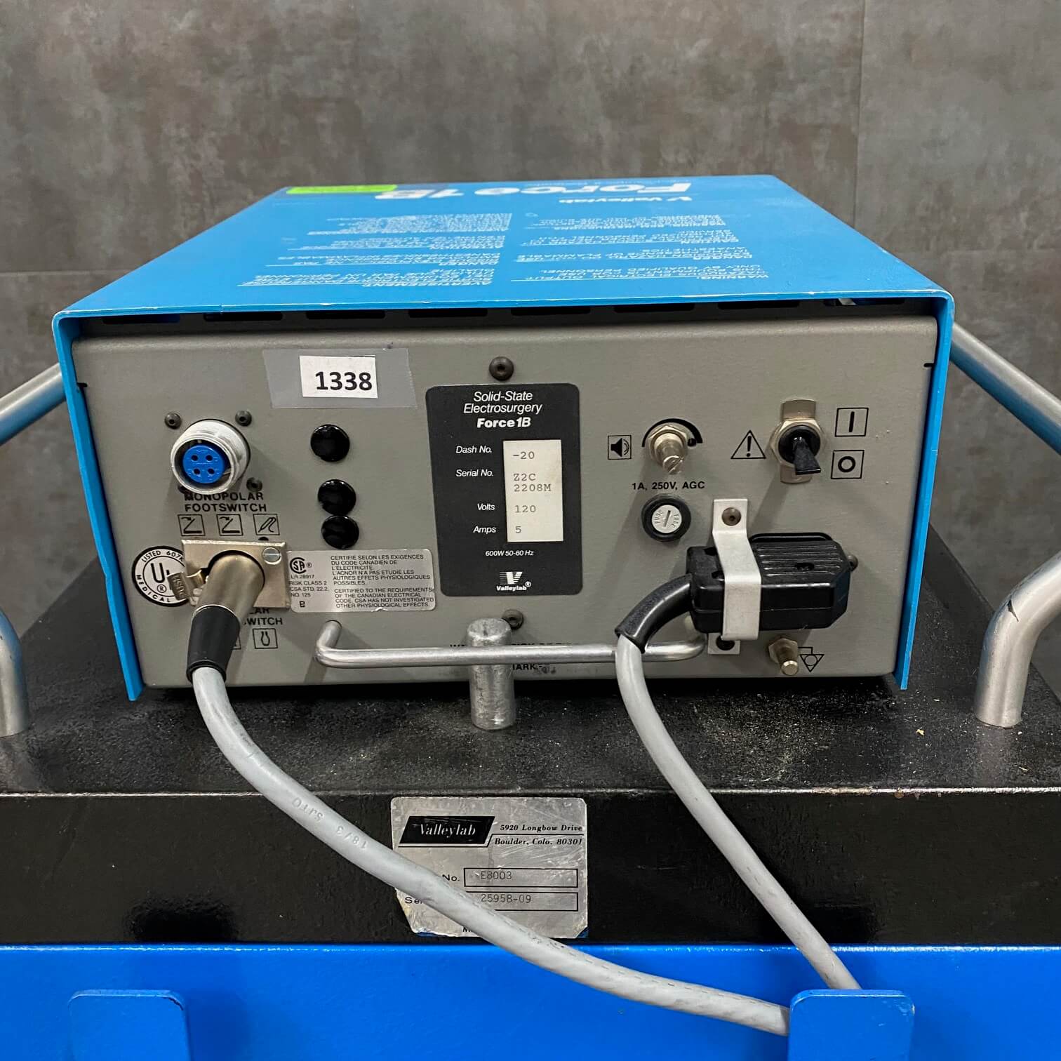 Valleylab Force 1B Electro Surgical Generator