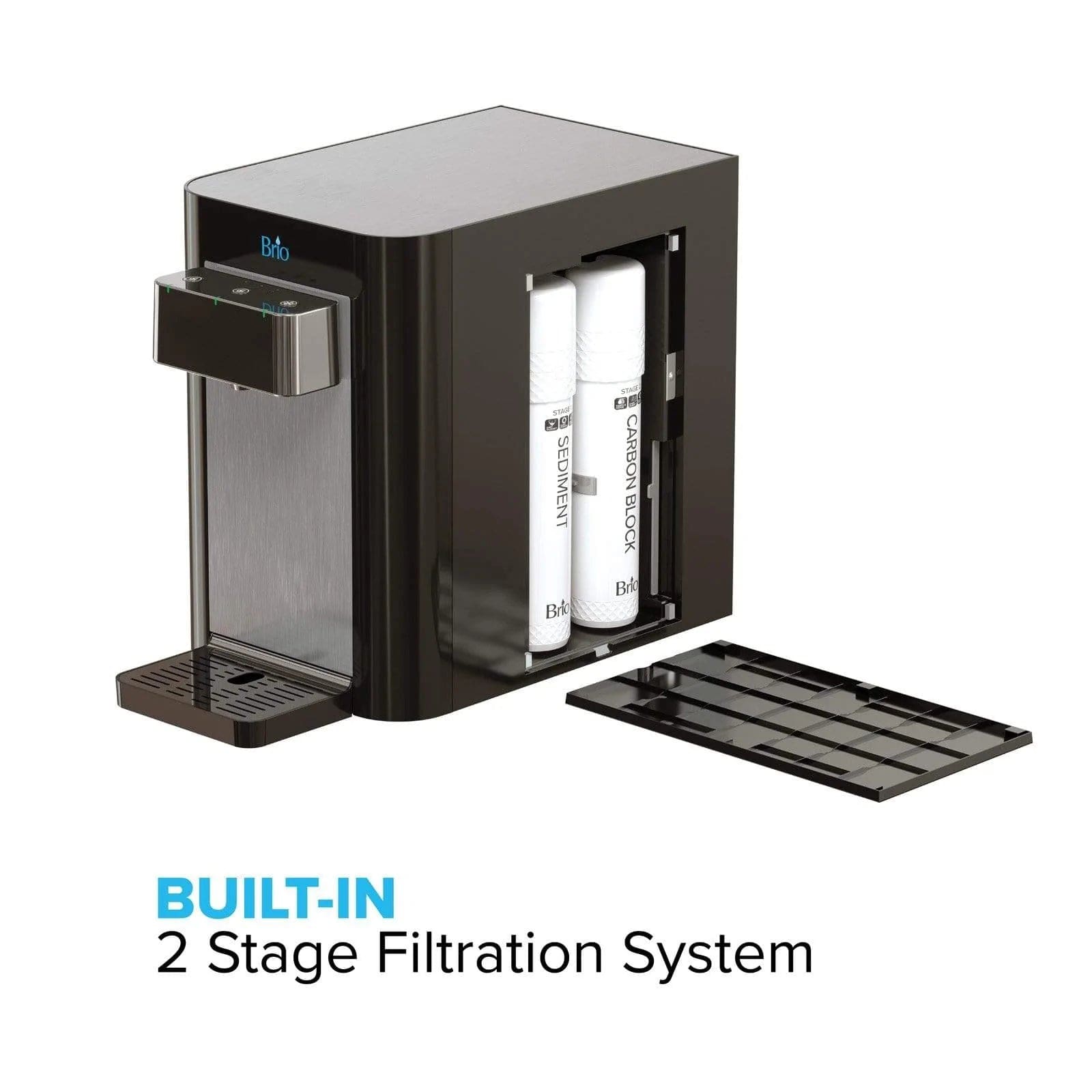 Brio 600 Series 2-Stage Bottleless Countertop Water Cooler