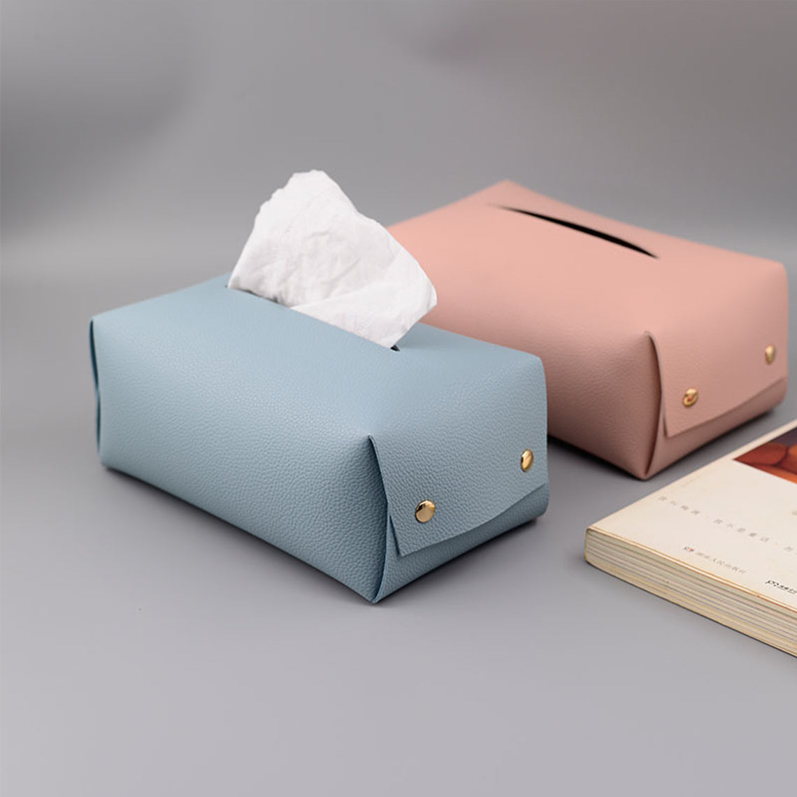POPSEWING? Leather Handmade Tissue Box