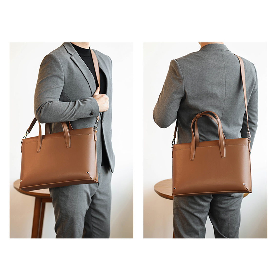 POPSEWING? Leather Briefcase Laptop Bag DIY Kit