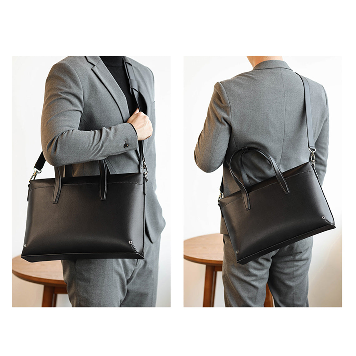 POPSEWING? Leather Briefcase Laptop Bag DIY Kit