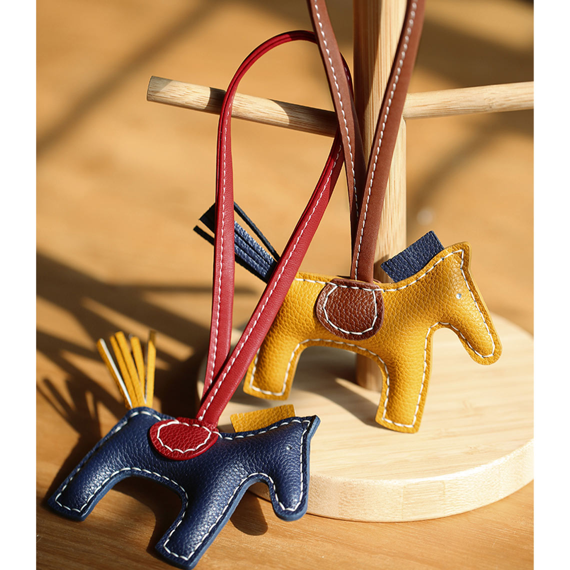 POPSEWING? Leather Horse Bag Charm DIY Kit