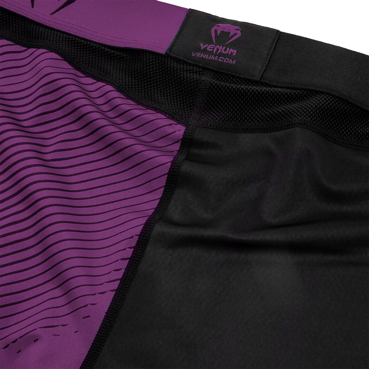 Venum No-Gi 2.0 MMA Compression Spats - Black/Purple