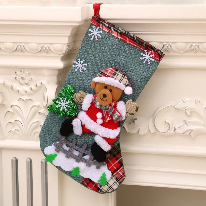 Christmas Needlepoint Stocking