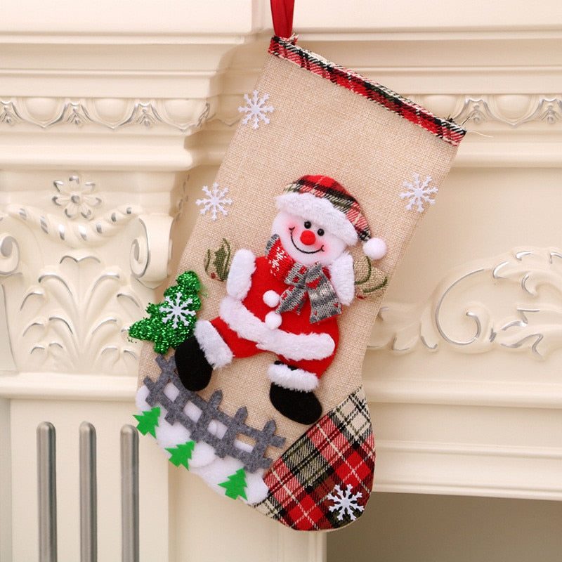 Christmas Needlepoint Stocking