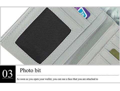 Cossroll Cowhide Leather Bifold Short Wallets Wholesale