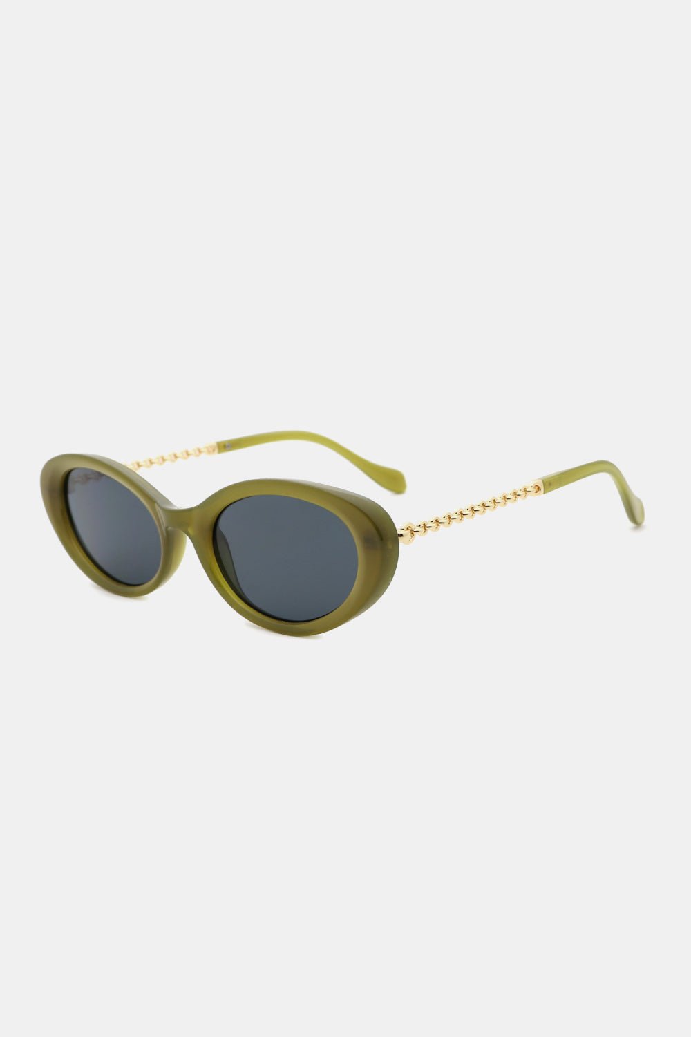 Cat-Eye Sunglasses with Polycarbonate Frame