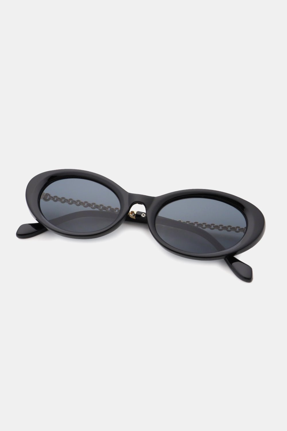 Cat-Eye Sunglasses with Polycarbonate Frame