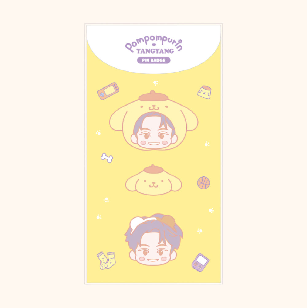 NCT X SANRIO Pin Badge Set (3PCS 1SET)