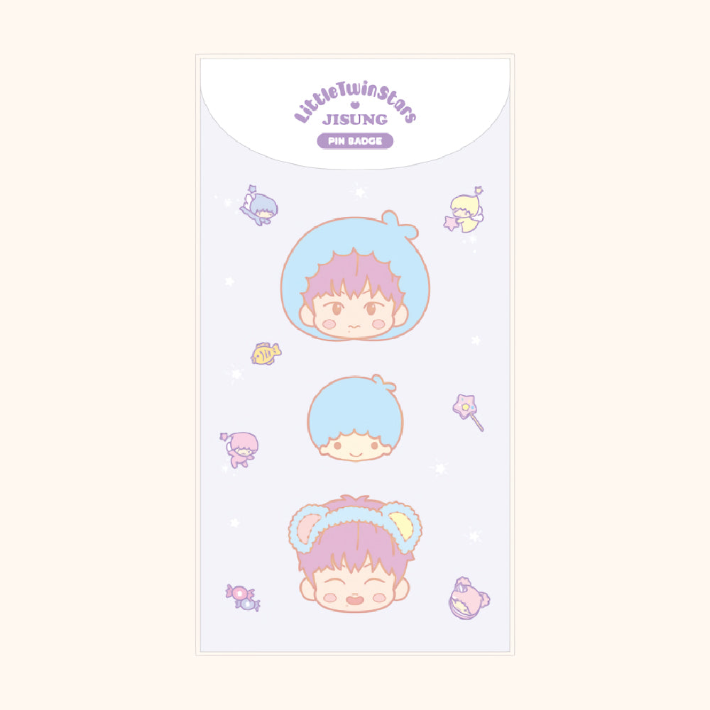 NCT X SANRIO Pin Badge Set (3PCS 1SET)