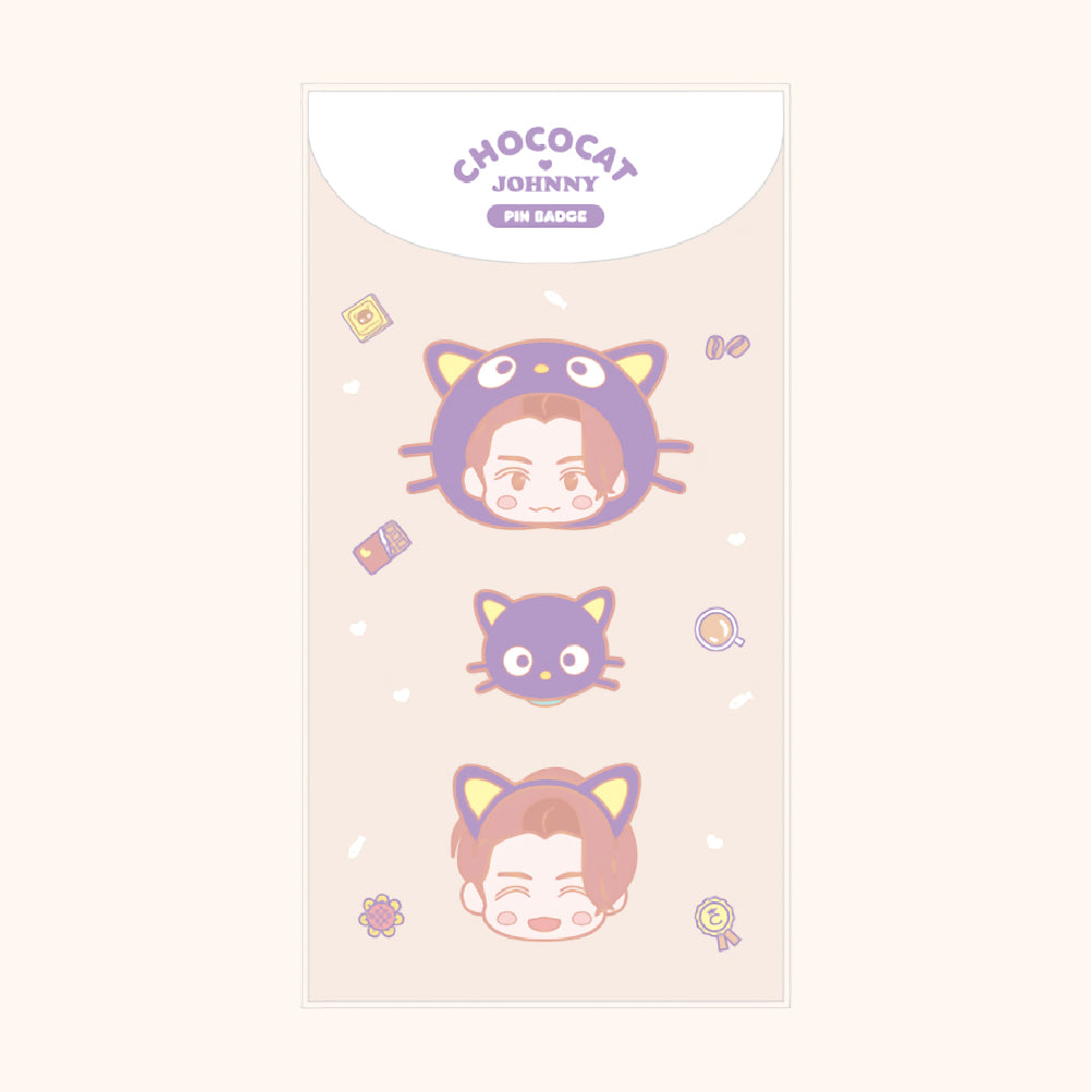 NCT X SANRIO Pin Badge Set (3PCS 1SET)