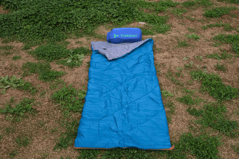 Treklean dry bag perform as a pillow