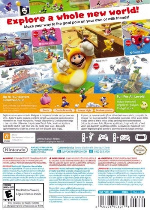 Super Mario 3D World - Wii U