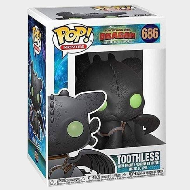 Toothless Funko Pop How to Train Your Dragon 3