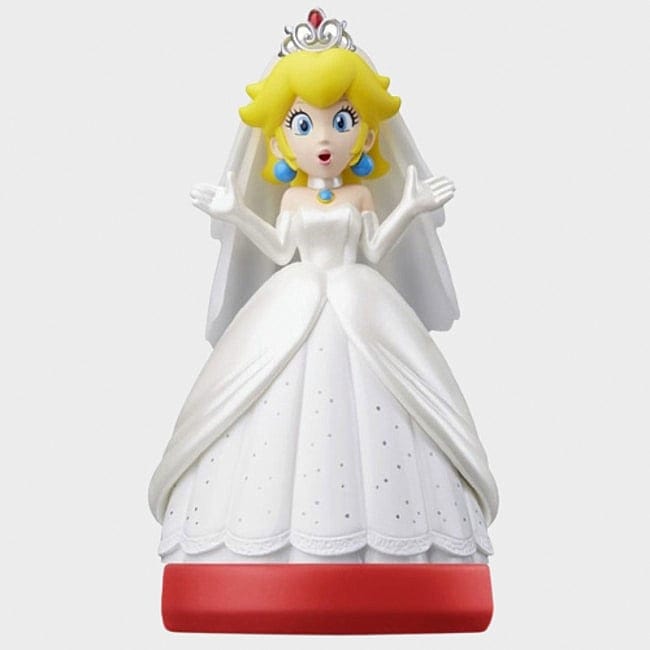 Peach Wedding Outfit Amiibo Super Mario Odyssey