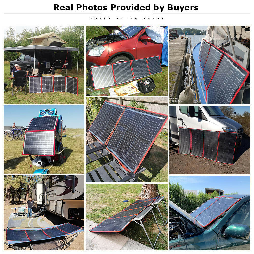 Foldable Portable Solar Panel for Power station/RV/Camping