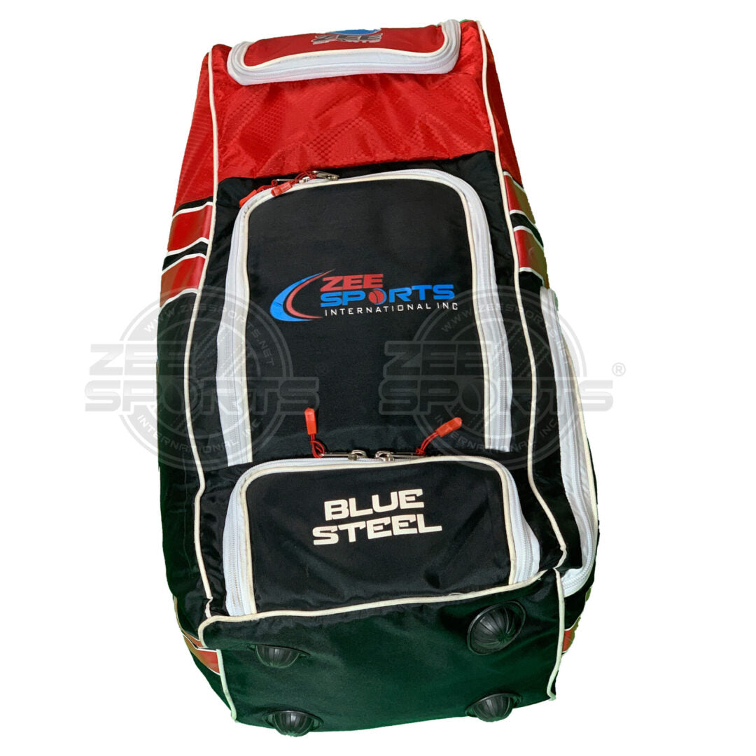 Zee Sports Cricket Bag Duffle BackPack Black Red