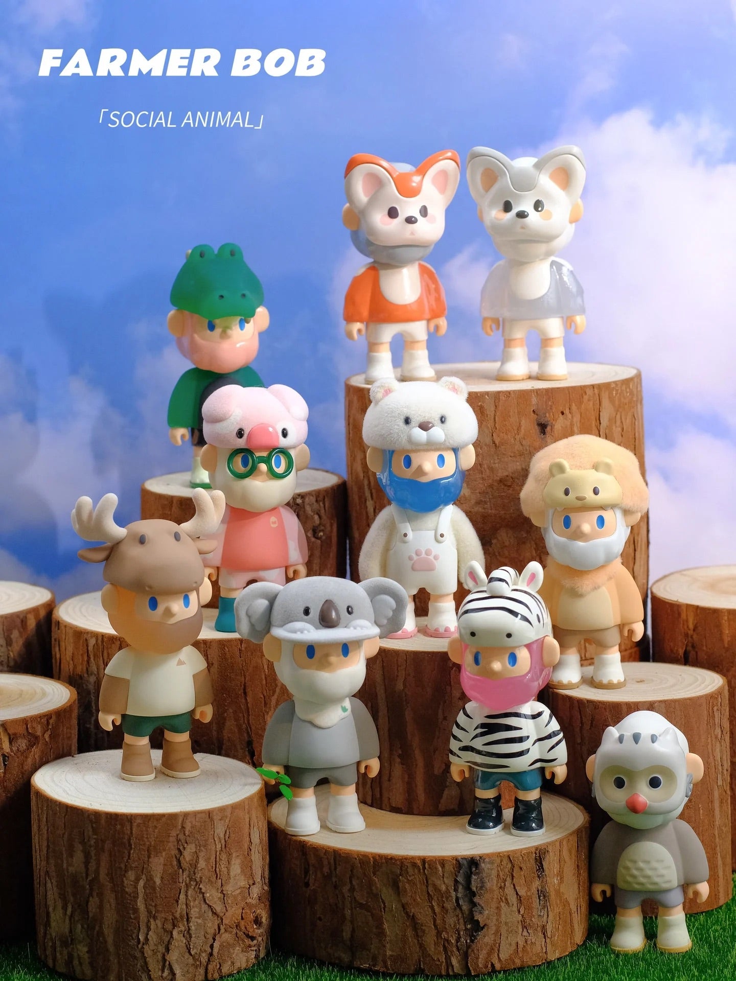 FARMER BOB 7th Social Animal Series – TOYSEZ
