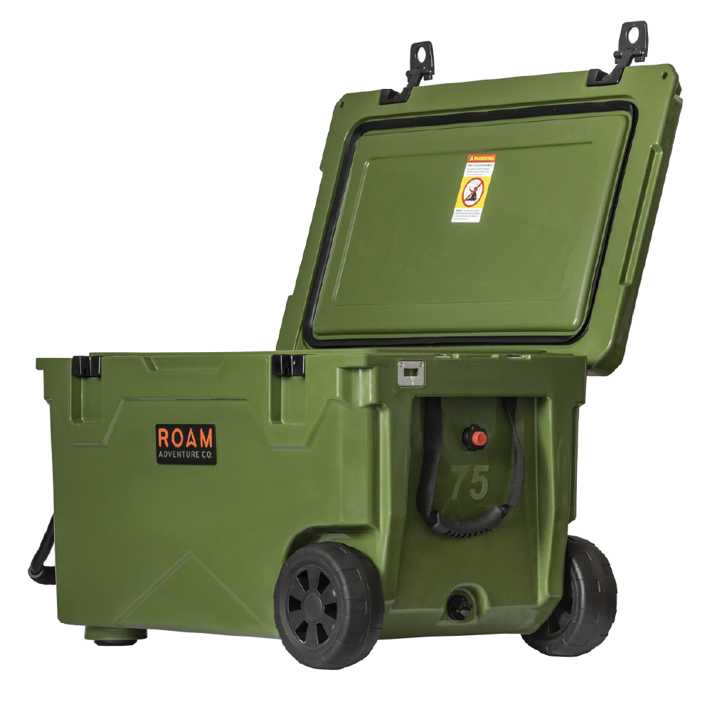 ROAM 75qt Rolling Rugged Cooler