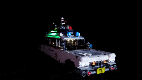 Light Kit for LEGO Ghost Busters ECTO-1 #10274 (Ver. 2