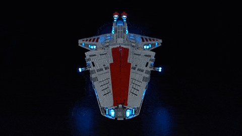 Kit de iluminación para el crucero de ataque de la República clase Venator LEGO n.° 75367