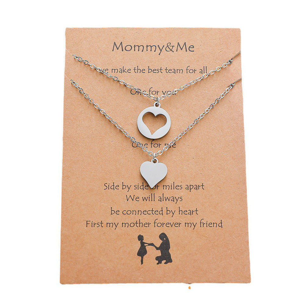 First Day at School Motivational Necklace Gift for Daughter