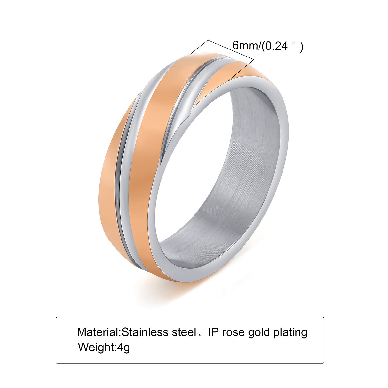 Custom Engraved Swirl Ring for Men