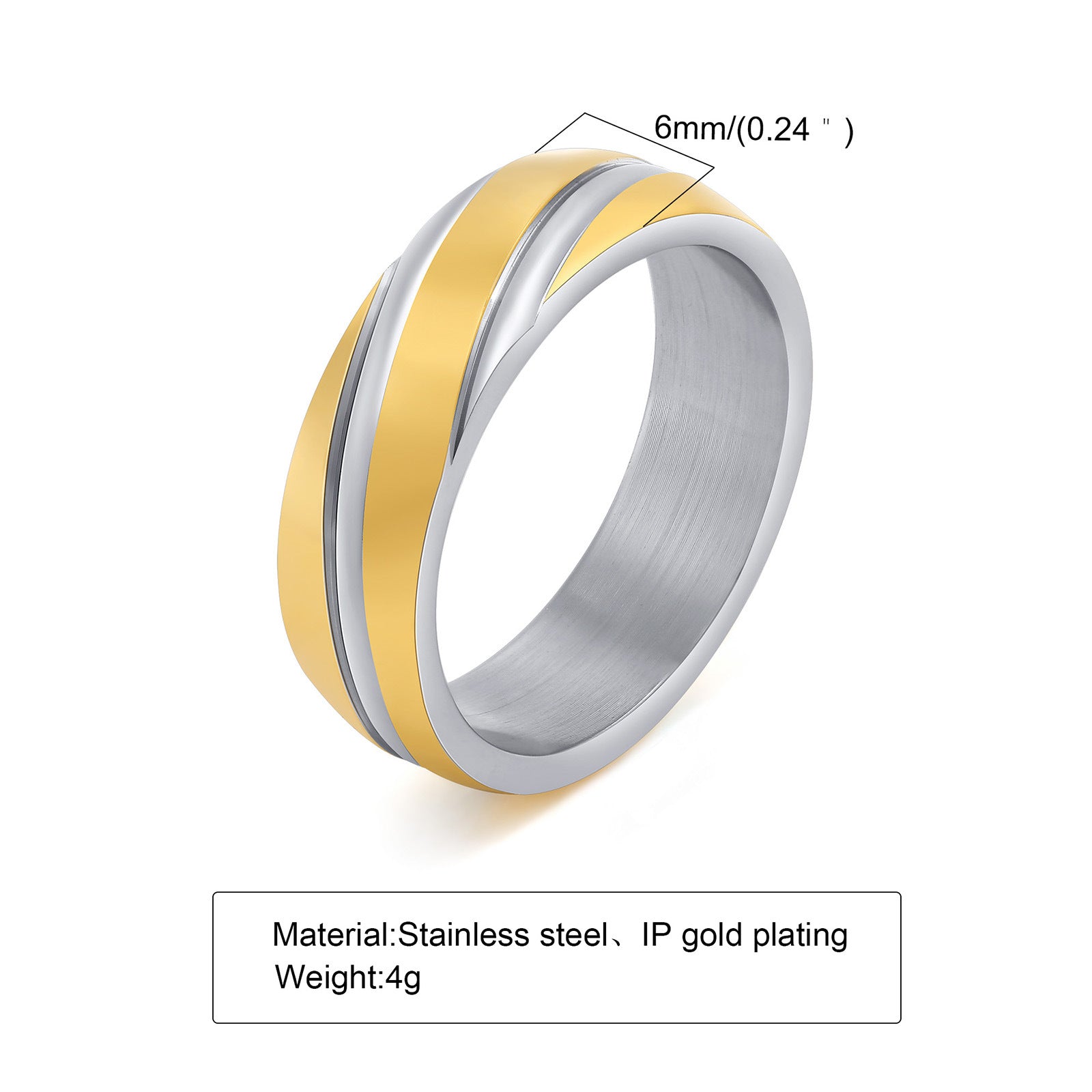 Custom Engraved Swirl Ring for Men