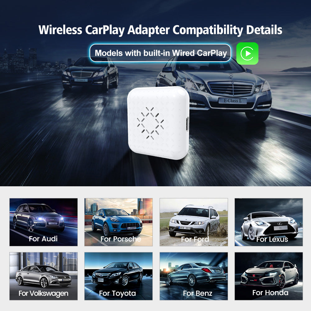 carlinkit 3.0 mini wireless carplay adapter compatibility details