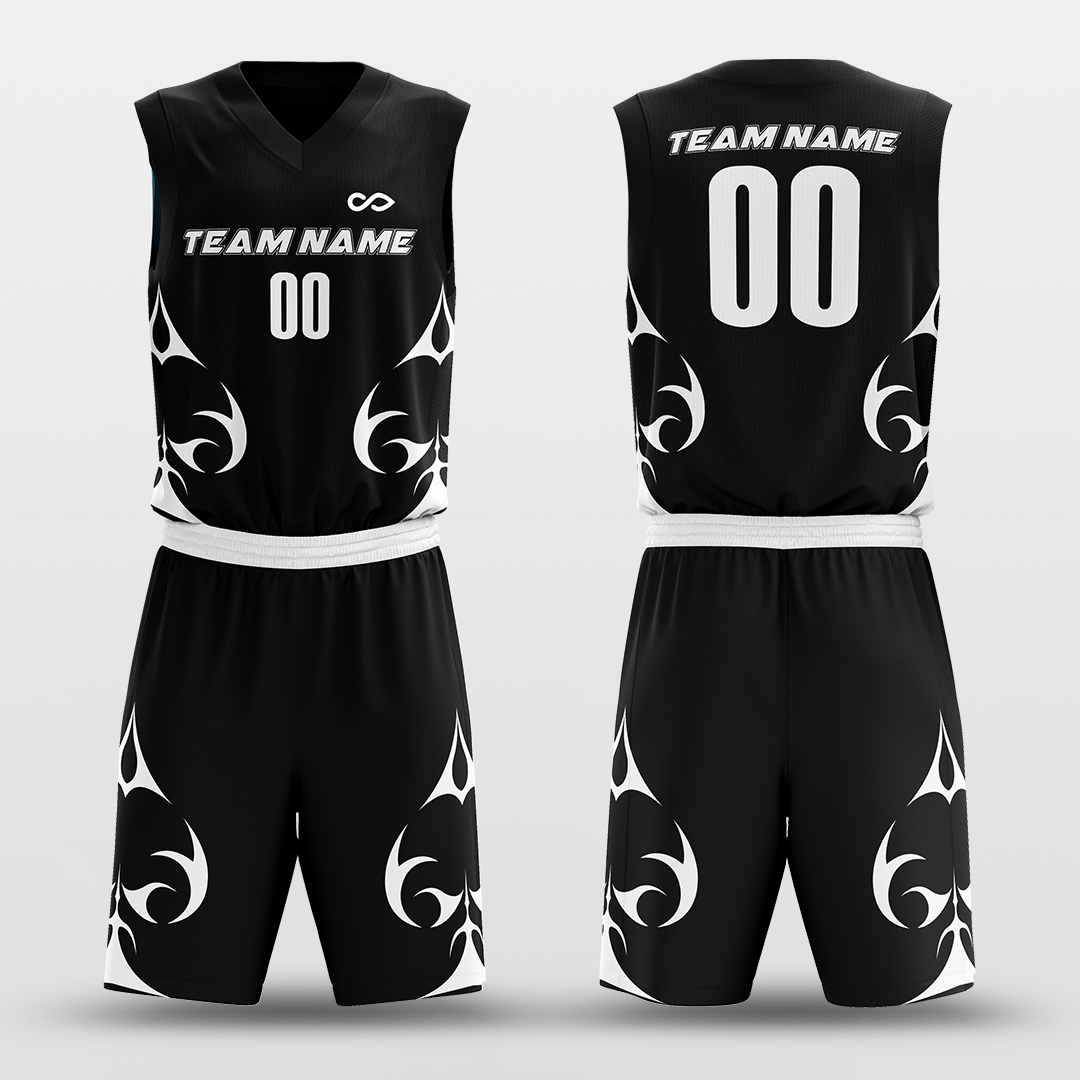 Spades - Customized Reversible Sublimated Basketball Set