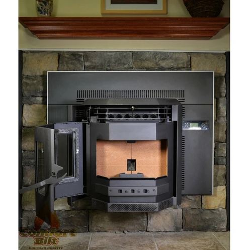 ComfortBilt HP22I-SS Pellet Stove - Black Fireplace Insert