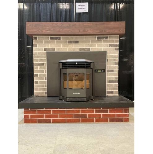 ComfortBilt HP22I-SS Pellet Stove - Black Fireplace Insert