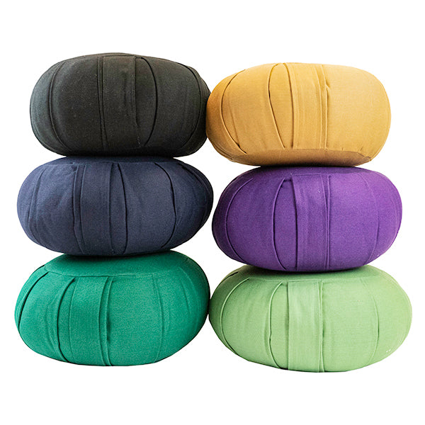 Round Cotton Zafu Meditation Cushion