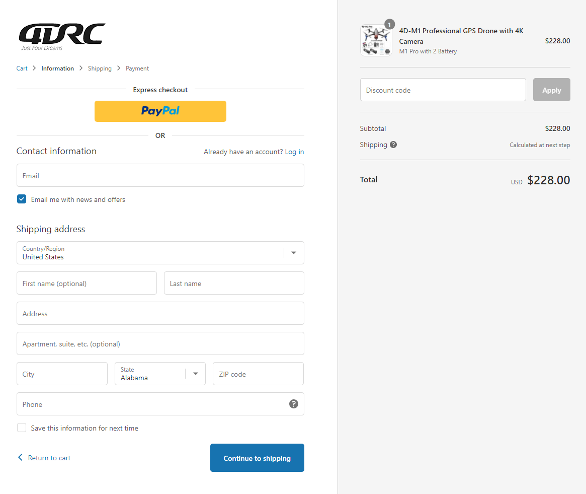 4DRC Secure Payments