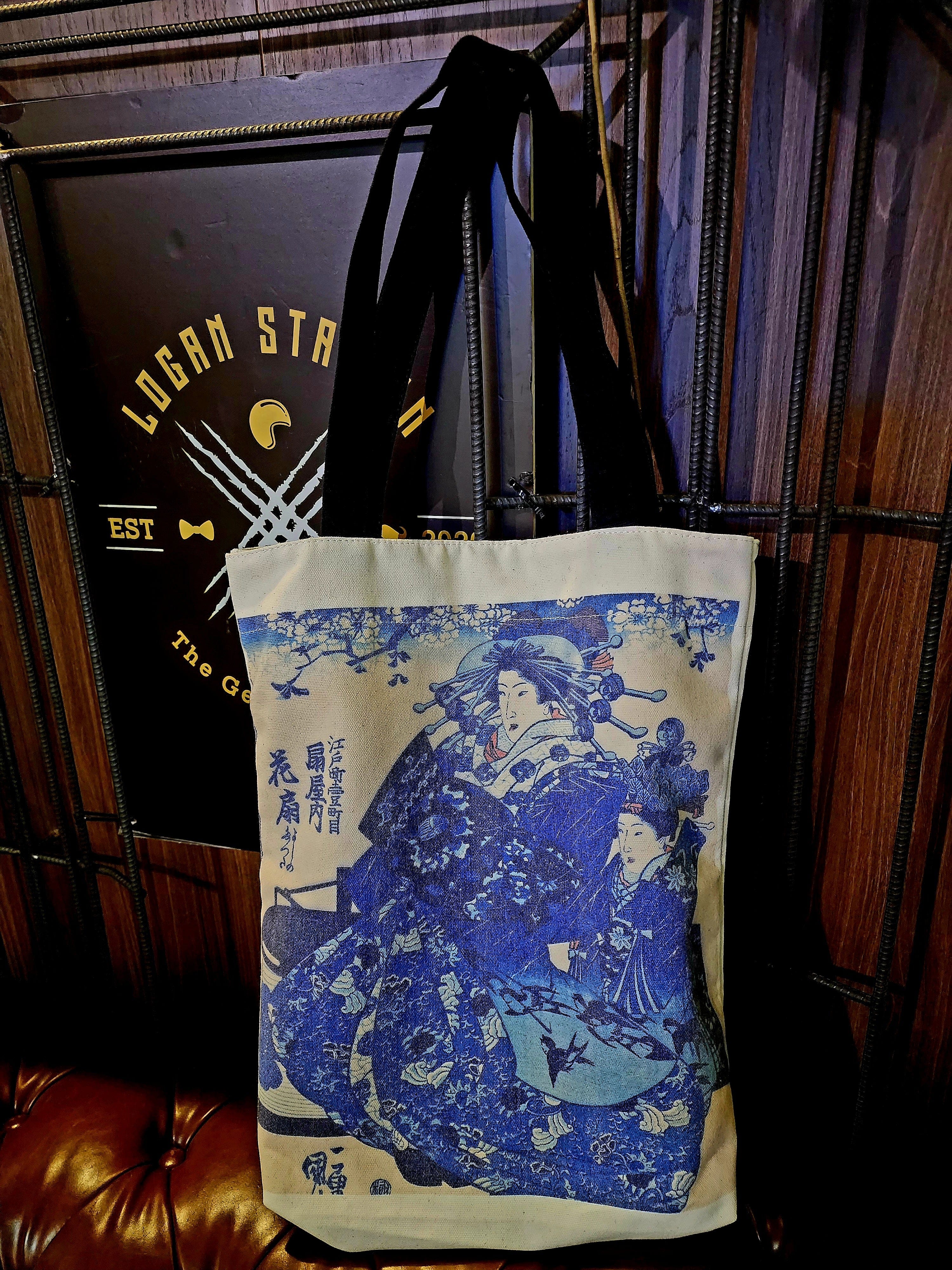 Ogiya uchi Hanaogi tote bag