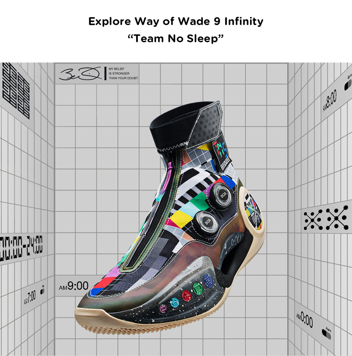 Way of Wade 9 Infinity "Team No Sleep"