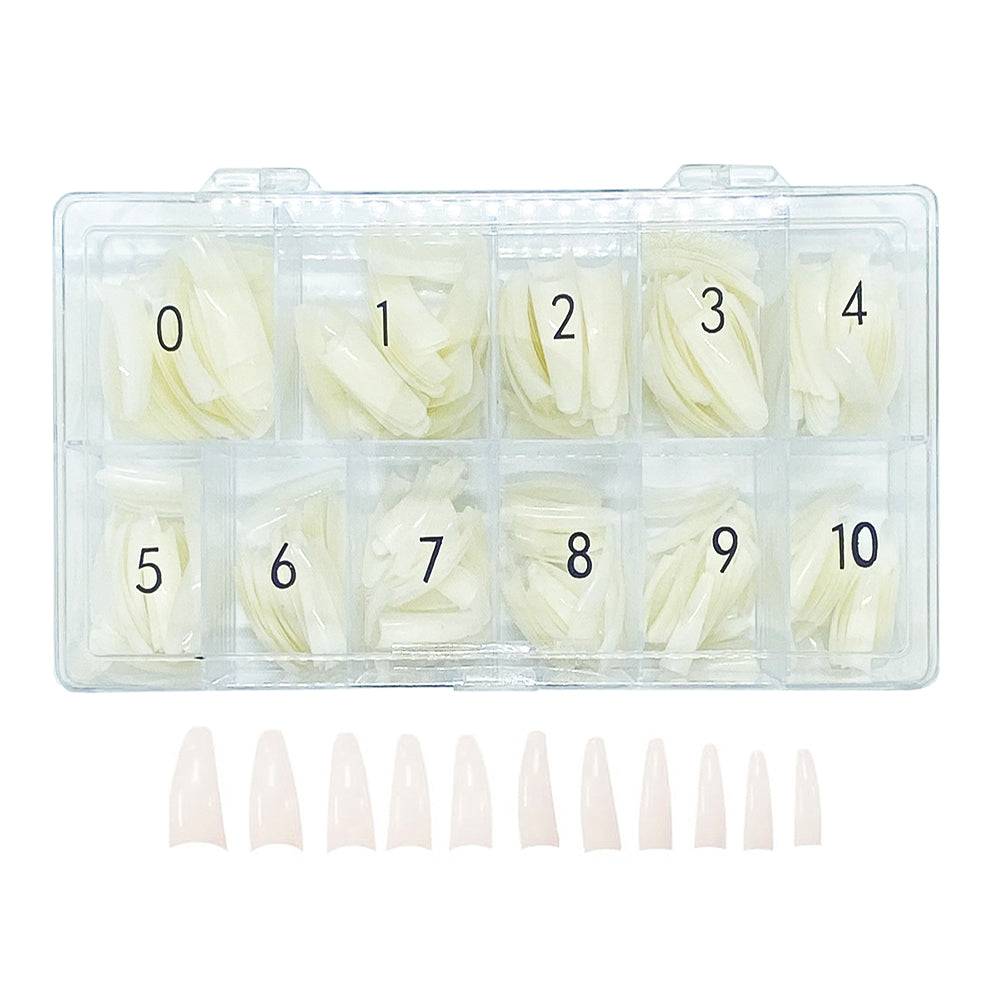 USN - Natural Coffin Tips (540pcs/ Refill)