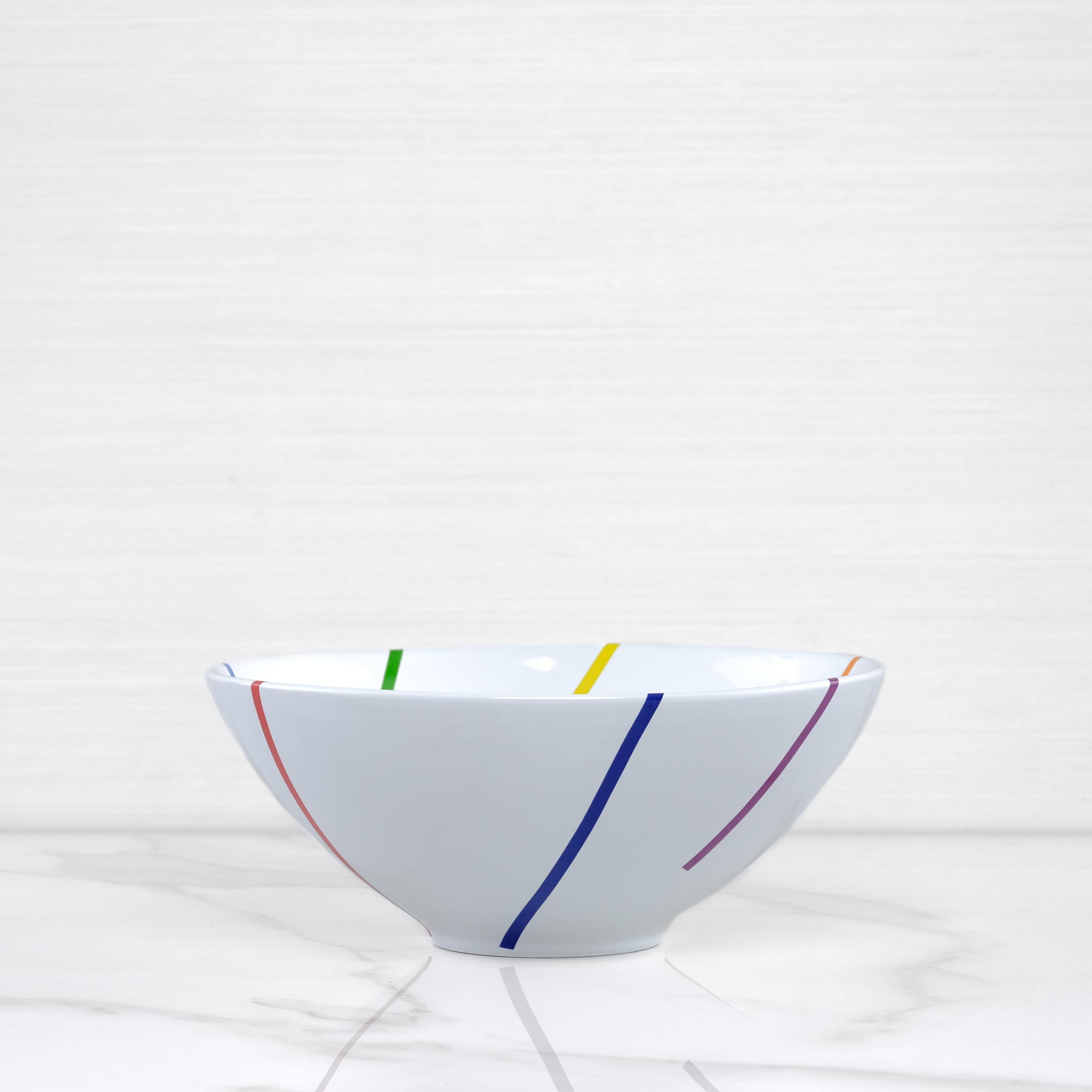 Arcobaleno (Rainbow) Juno Salad Bowl - 31.75 oz