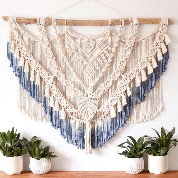 macrame wall tapestry