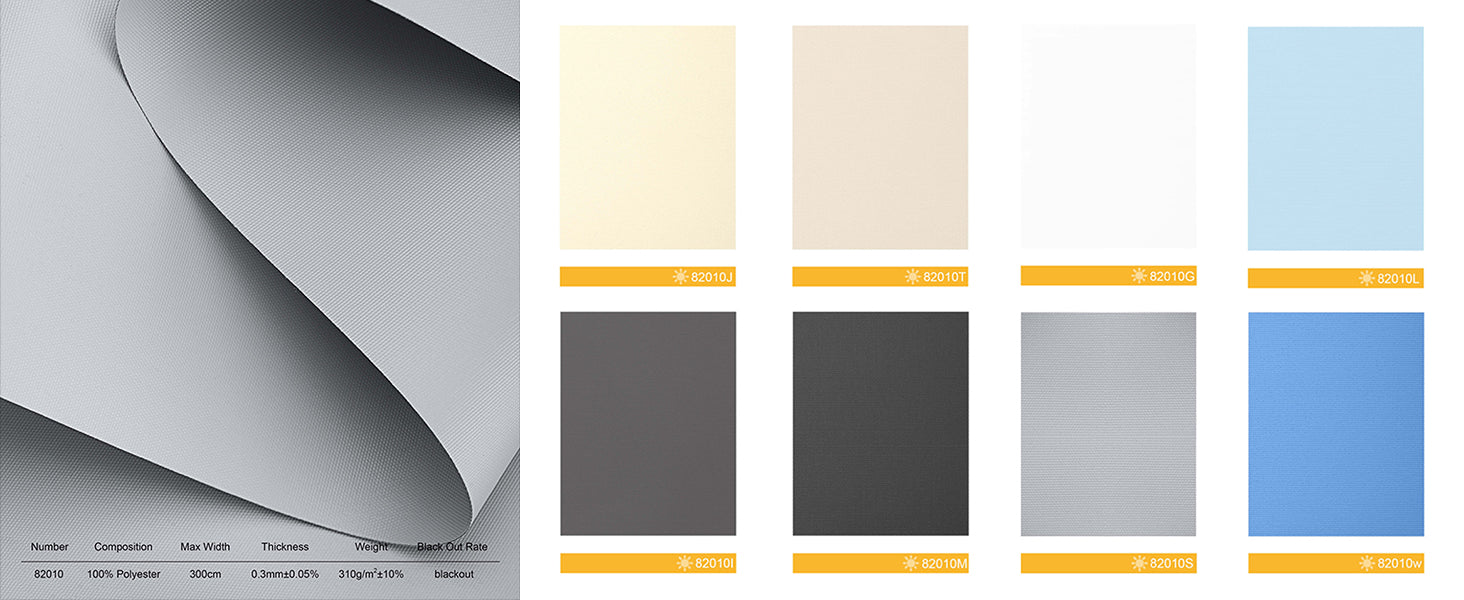 Full Blackout Solid Color Fabrics