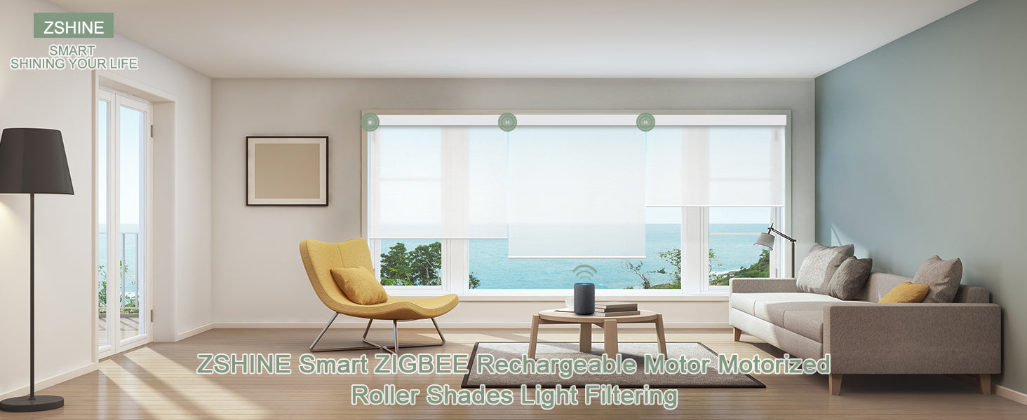 ZSHINE Smart ZIGBEE or Remote Rechargeable Motor