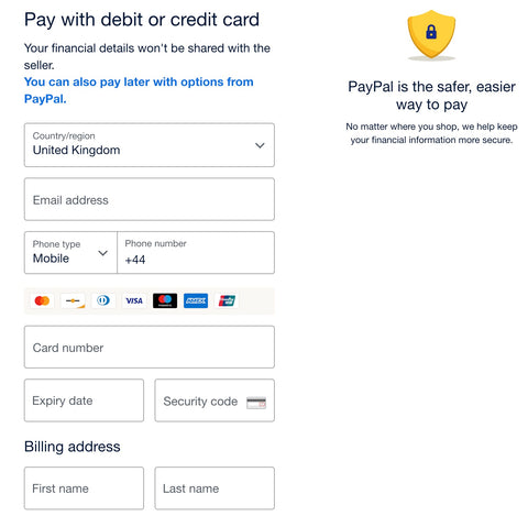 loha custom credit card payment