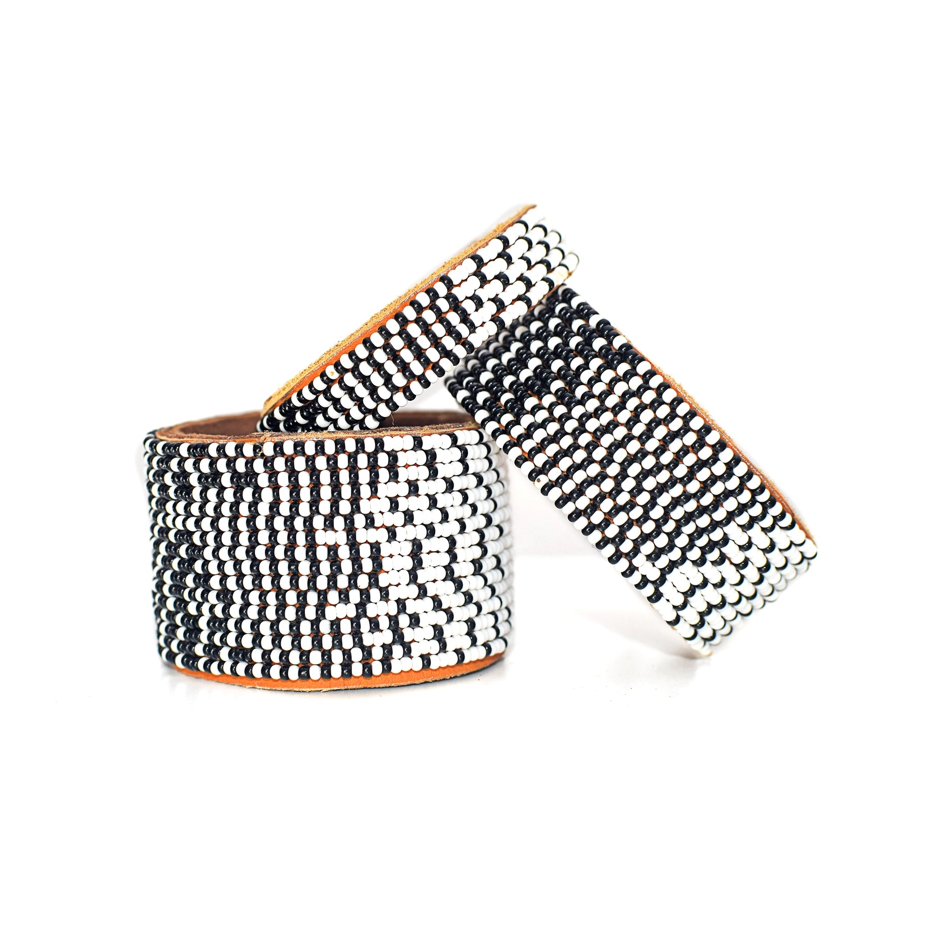 Black and White Ombre Cuff