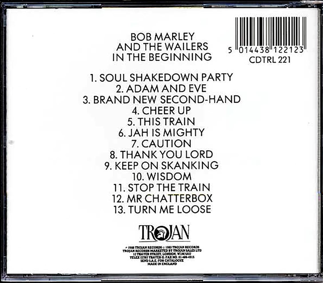 Bob Marley and The Wailers - In the Beginning [1988 Compilation Reissue] [New CD]