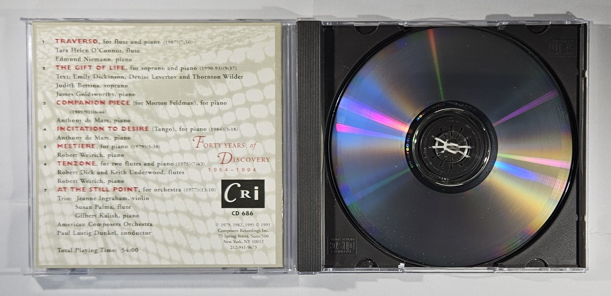 Chester Biscardi - At the Still Point [1995 Compilation] [Used CD]