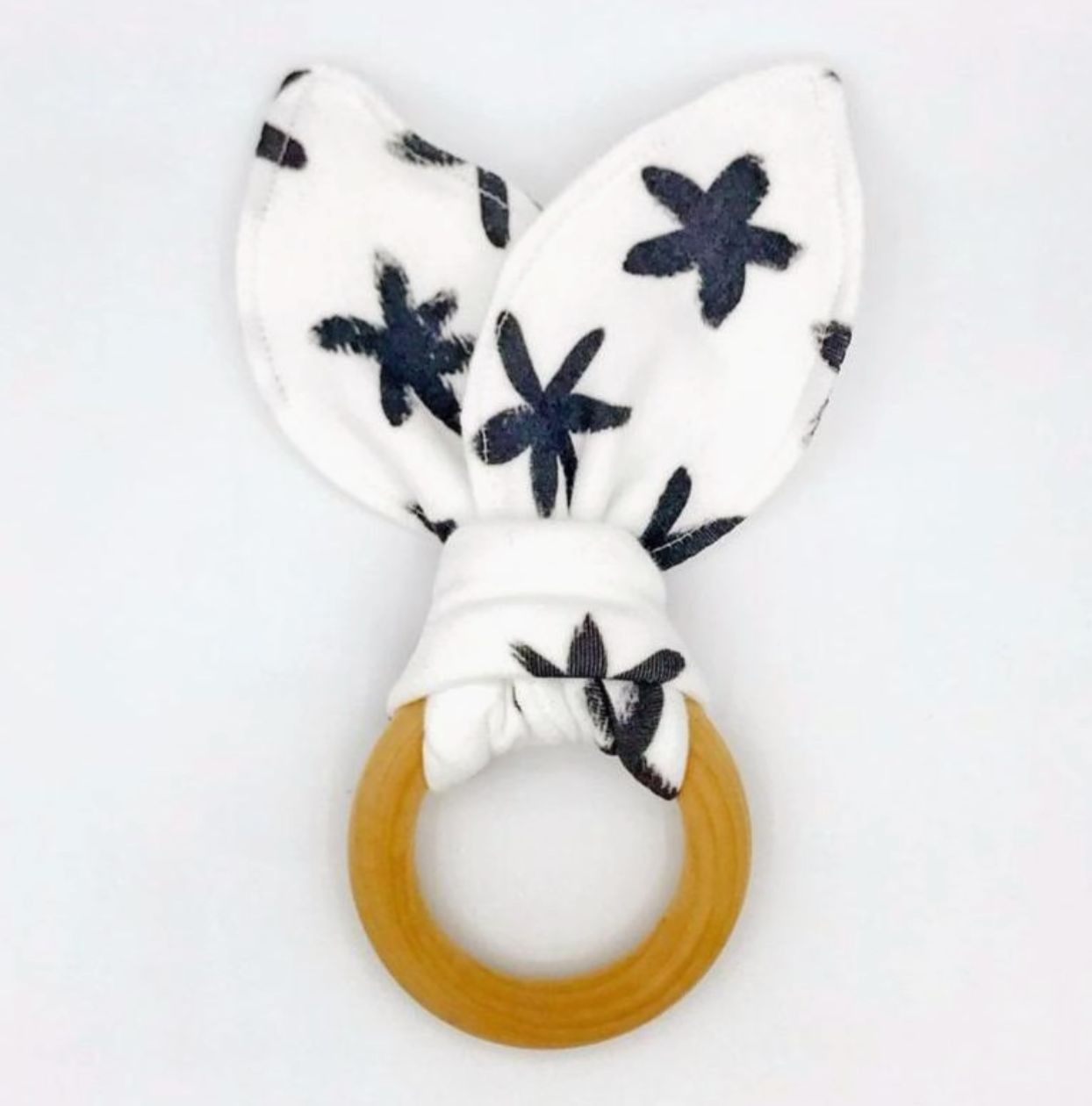 Starry Eyed Organic Cotton/Maple Teether