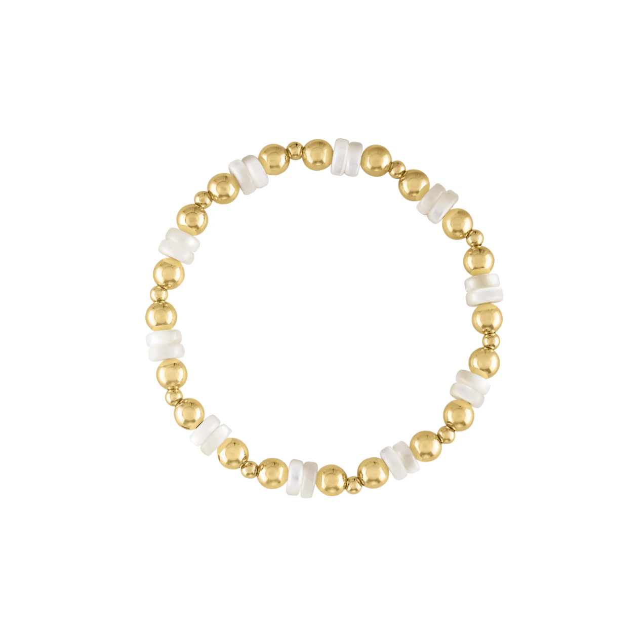 Harper Pearl Heishi Bracelet